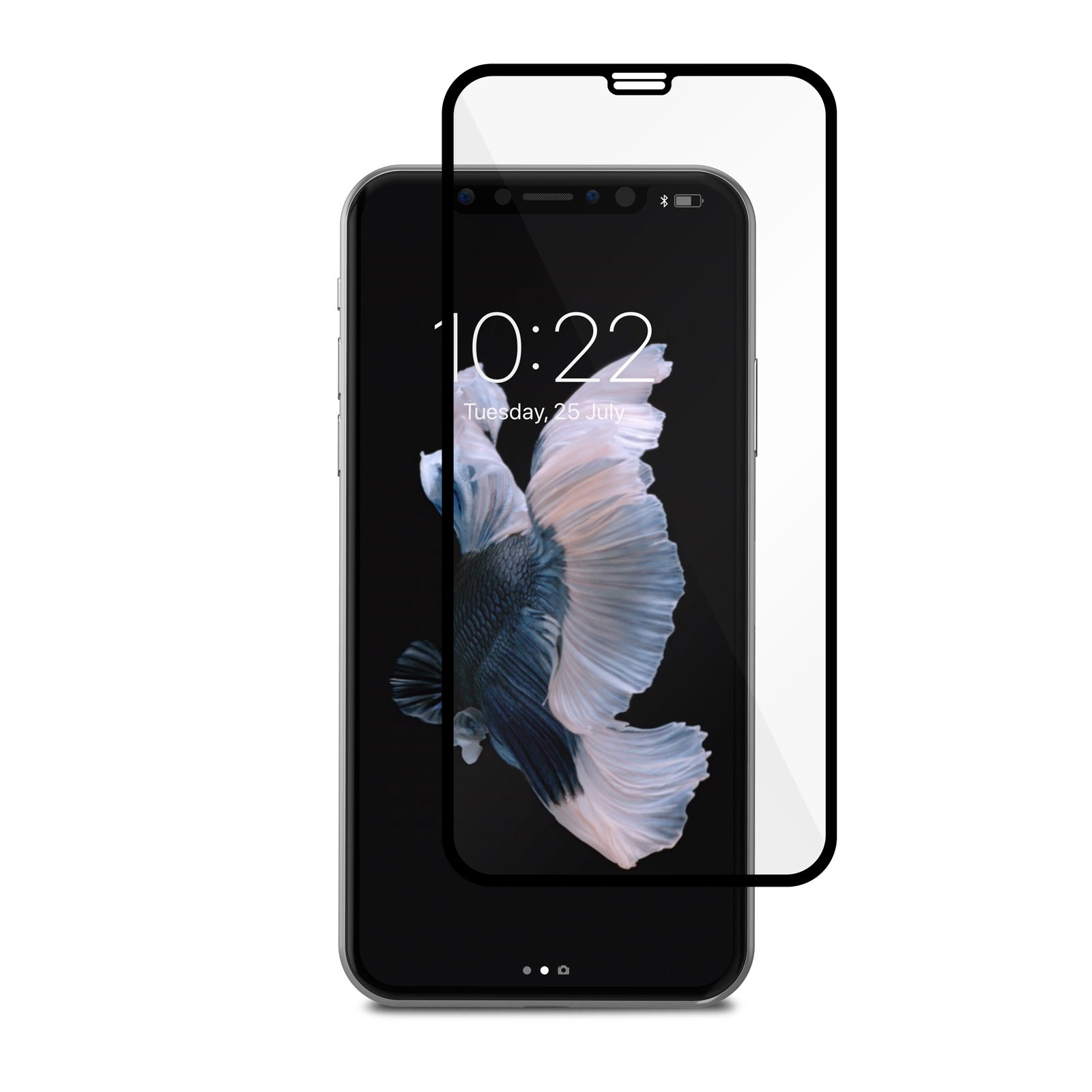 Protecteur d'écran en verre trempé à couverture complète incurvée pour iPhone Xs Max / 11 Pro Max Protecteur d'écran en verre trempé à couverture complète incurvée pour iPhone Xs Max / 11 Pro Max